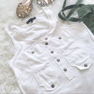 White Lightweight Tank